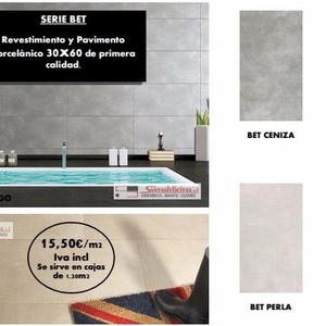 BET 30X60 PAVIMENTO Y REVESTIMIENTO PORCELANICO