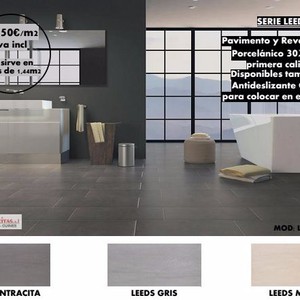 LEEDS 30X60 PAVIMENTO Y REVESTIMIENTO PORCELANICO